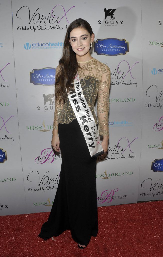 Miss Kerry Tamara Goggin at the Best of Irish Beauty and Brains Vie For Miss Ireland 2017 Victory. Photo by Patrick O'Leary