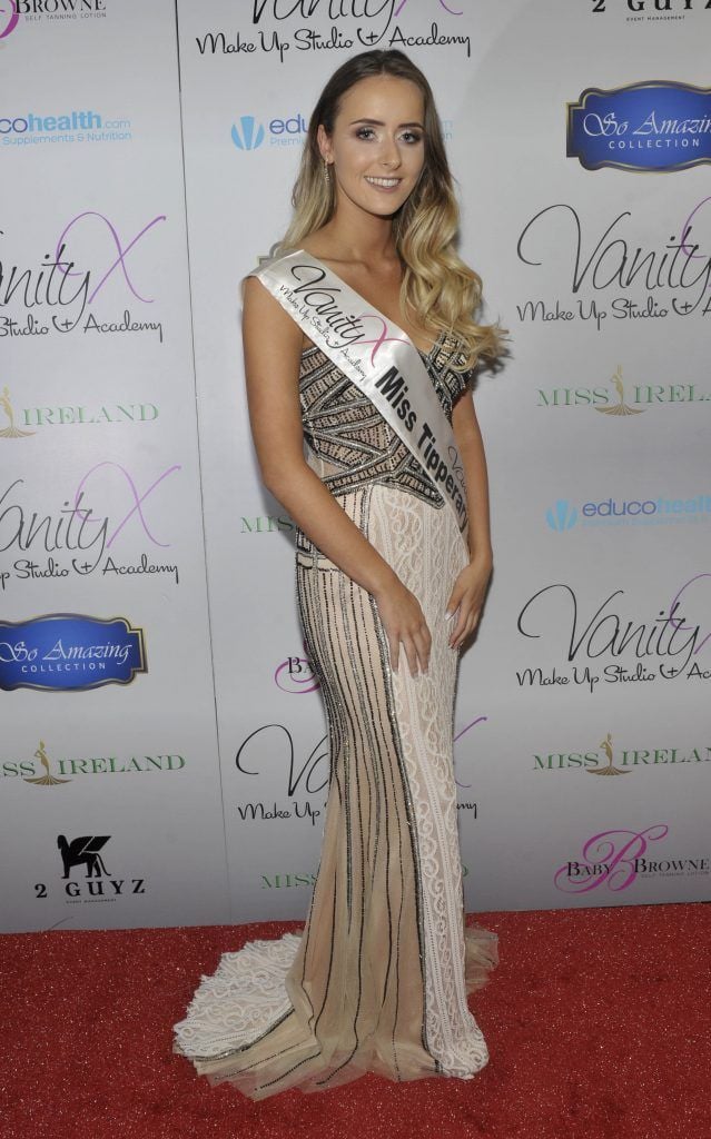 Miss Tipperary Cailin Duggan at the Best of Irish Beauty and Brains Vie For Miss Ireland 2017 Victory. Photo by Patrick O'Leary