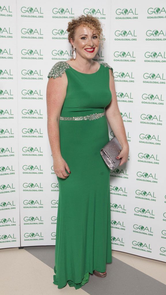 Julie Morrissey pictured at the Annual GOAL Ball at the RDS, Dublin. Pic: Brian McEvoy Photography