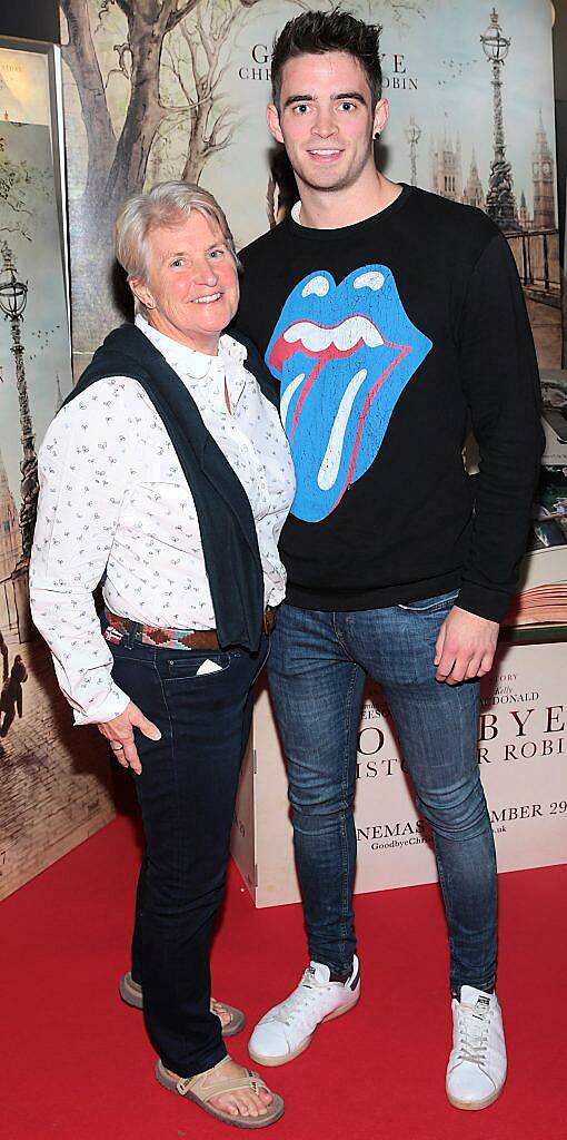 Kiera Collins and Peter Colins at the special preview screening of Goodbye Christopher Robin at Omniplex Rathmines, Dublin. Picture by Brian McEvoy