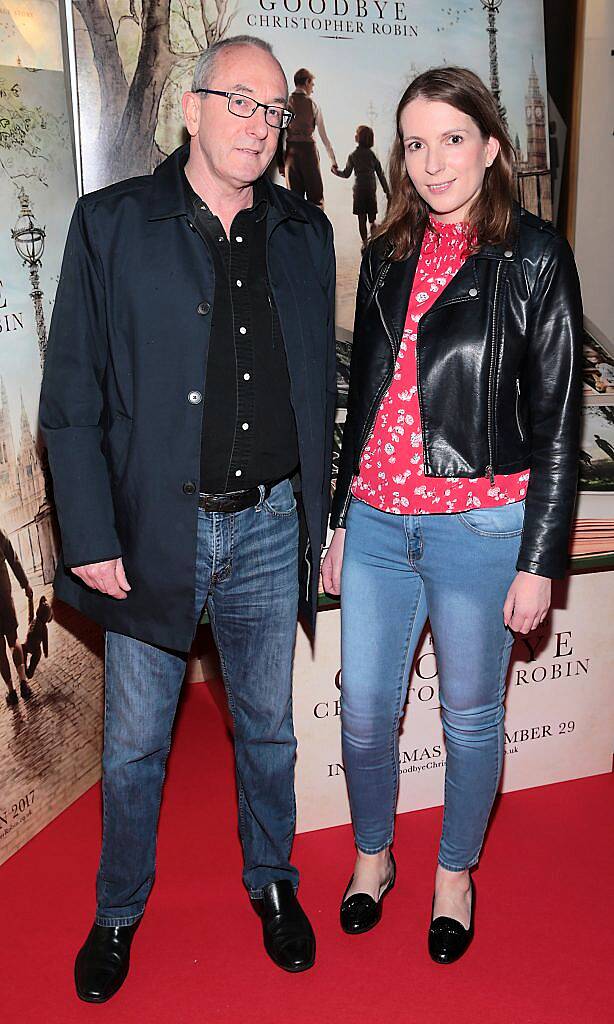 Colm Sexton and Claire Millane at the special preview screening of Goodbye Christopher Robin at Omniplex Rathmines, Dublin. Picture by Brian McEvoy