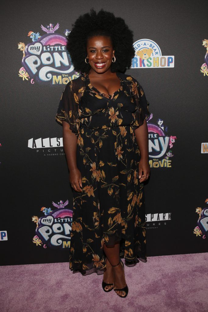 Uzo Aduba at the New York screening of 'My Little Pony: The Movie'  at AMC Lincoln Square Theater in New York City, New York, 24 Sep 2017 (Photo by Derrick Salters/WENN.com)
