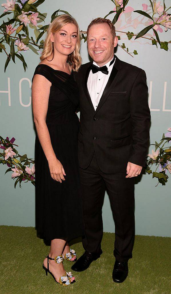 Aoife McCann and Robert McCann Finn pictured at the Irish Cinema Ball at the Powerscourt Hotel in Enniskerry, Co Wicklow. Photo by Brian McEvoy