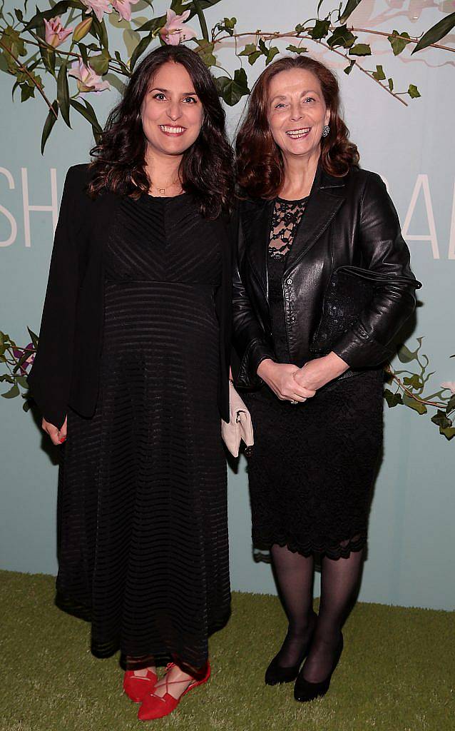 Jenny Shariff and Kate Bowe pictured at the Irish Cinema Ball at the Powerscourt Hotel in Enniskerry, Co Wicklow. Photo by Brian McEvoy