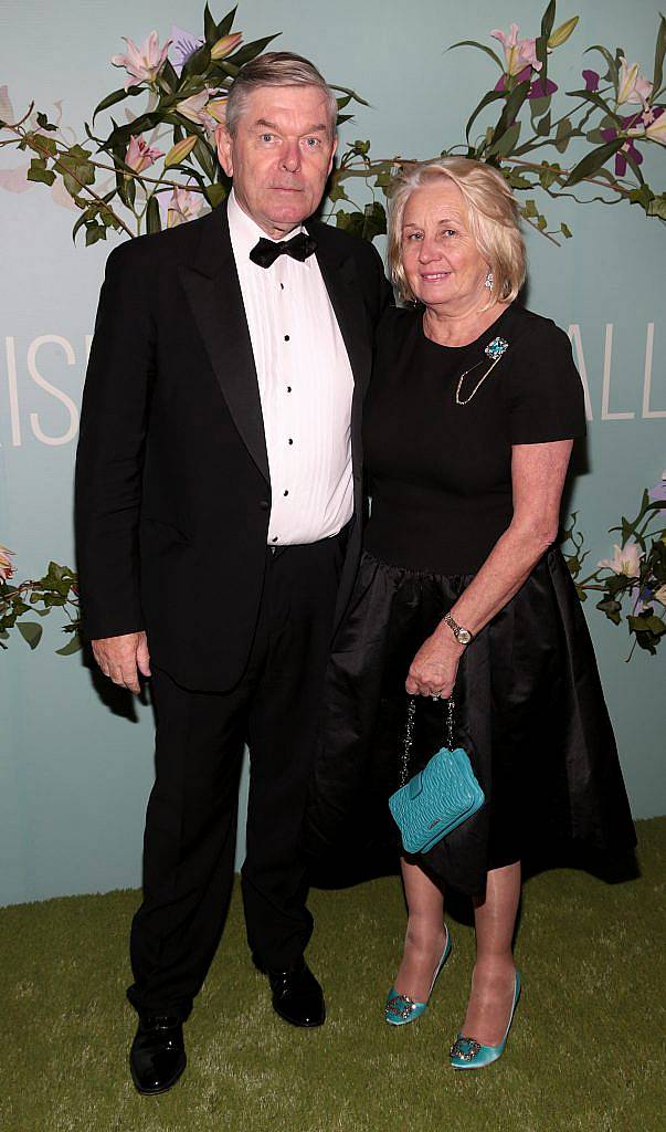 Paul Ward and Mary Ward pictured at the Irish Cinema Ball at the Powerscourt Hotel in Enniskerry, Co Wicklow. Photo by Brian McEvoy