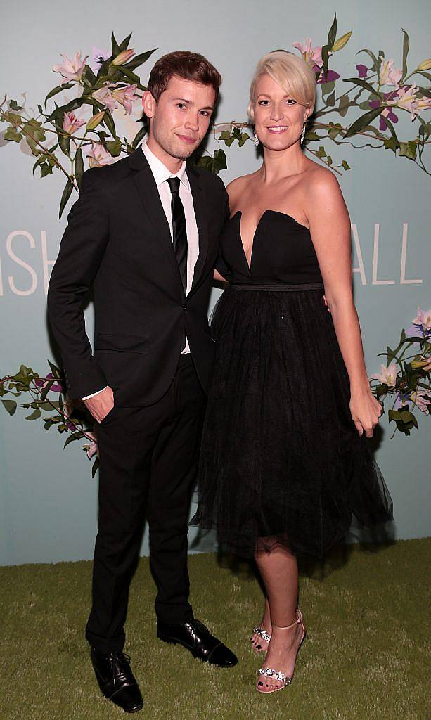 Stefan Langan and Lisa Doyle pictured at the Irish Cinema Ball at the Powerscourt Hotel in Enniskerry, Co Wicklow. Photo by Brian McEvoy