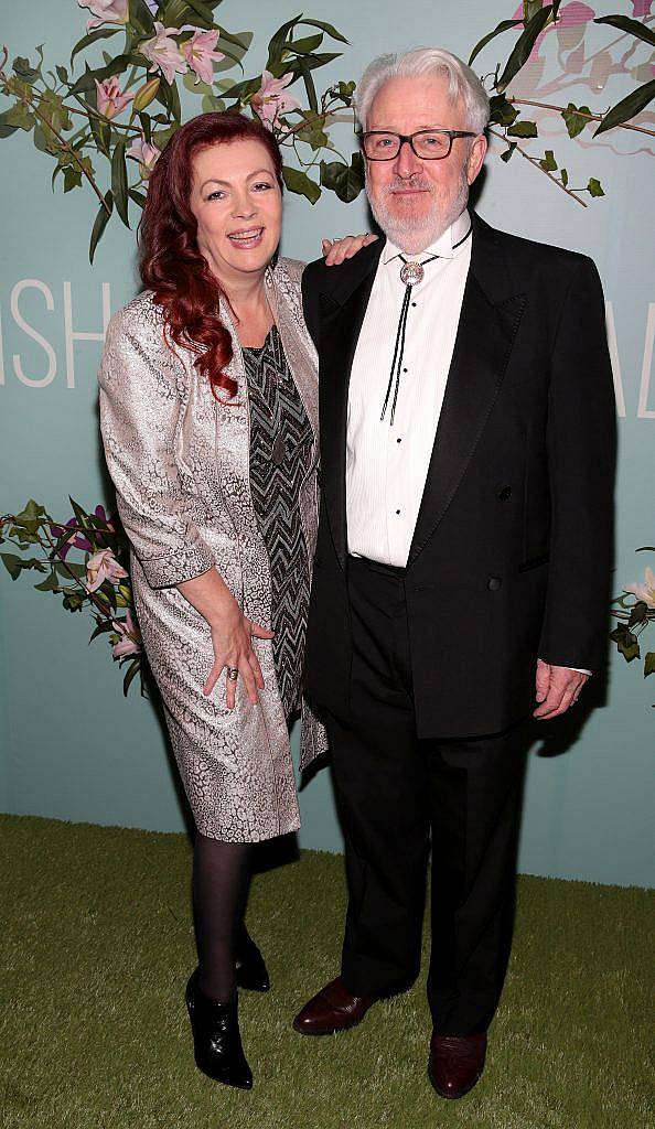 Trish Long and Paddy Wooderforth pictured at the Irish Cinema Ball at the Powerscourt Hotel in Enniskerry, Co Wicklow. Photo by Brian McEvoy