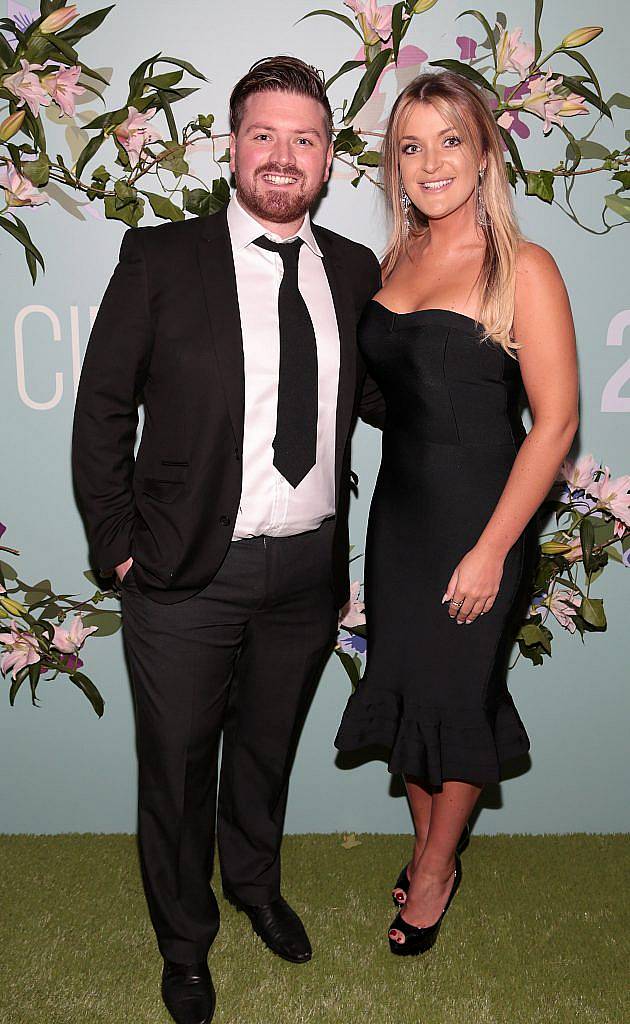 Thomas Crosse and Niamh Garrahan pictured at the Irish Cinema Ball at the Powerscourt Hotel in Enniskerry, Co Wicklow. Photo by Brian McEvoy