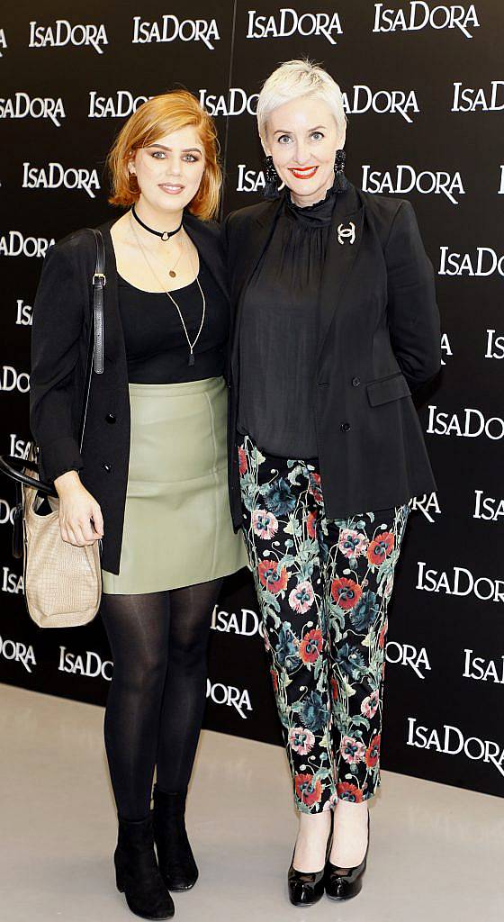 Lena Wrenn and Susan Fox at the REdiscover IsaDora event in the RHA -photo Kieran Harnett