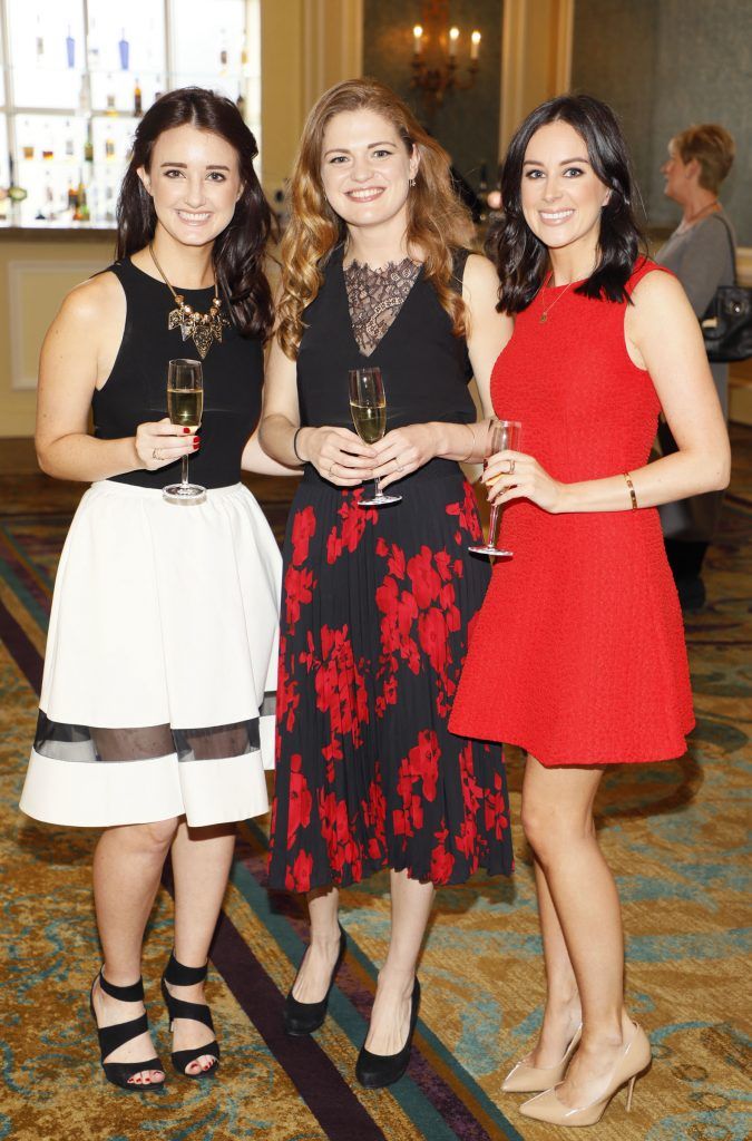 Mairead NicHoine, Katie Gallagher and Jane Reid at the CRY Pure Style Fashion Event of the Year in Association with the Design Centre. Photo Kieran Harnett