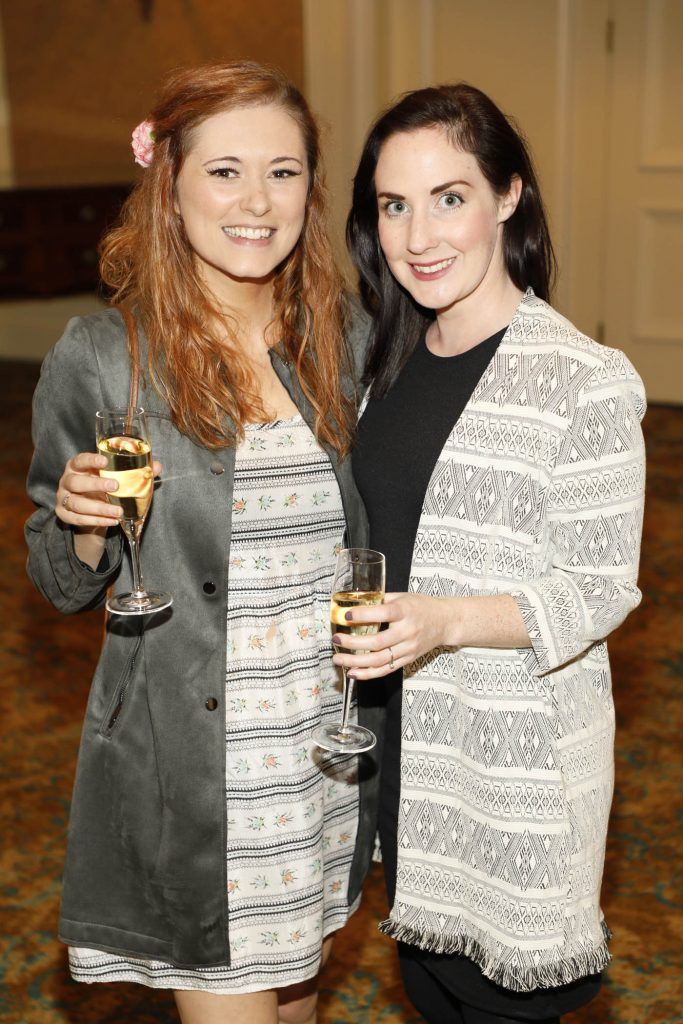 Vanessa Nairn and Louise Laird at the CRY Pure Style Fashion Event of the Year in Association with the Design Centre. Photo Kieran Harnett