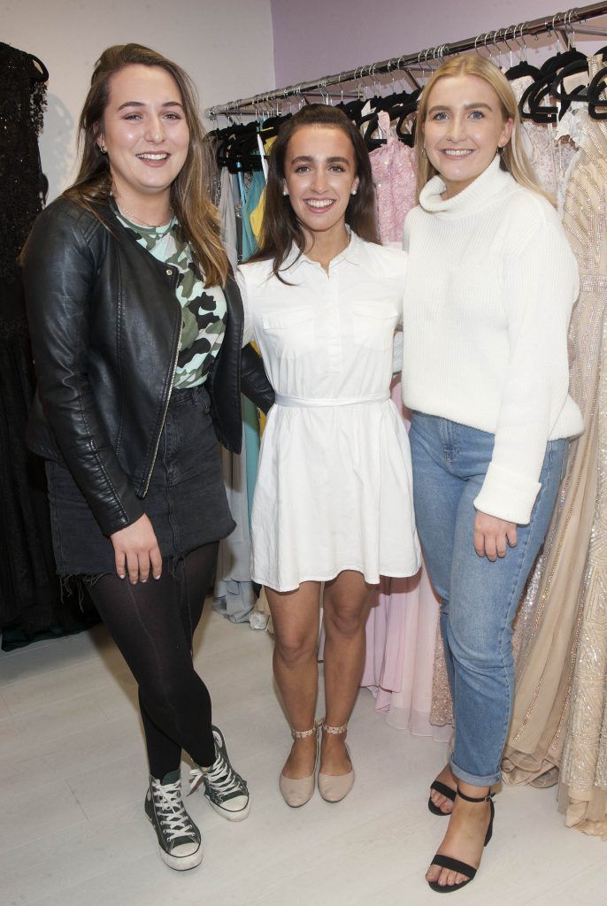 Corina Lawless, Julie Gartland and Clodagh Whelan ictured at the opening of Starla Boutique's new flagship store at 28 South William Street, Dublin. Photo: Patrick O'Leary