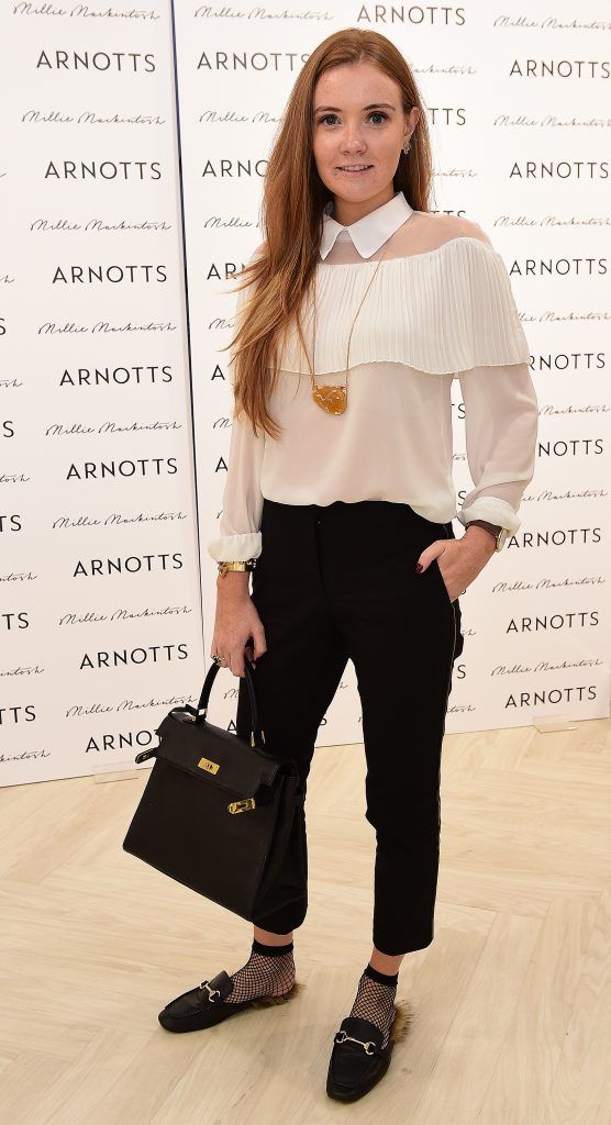 Laura Jordan pictured as Millie Mackintosh launched her new collection at Arnotts Style Sessions. Photos by Michael Chester