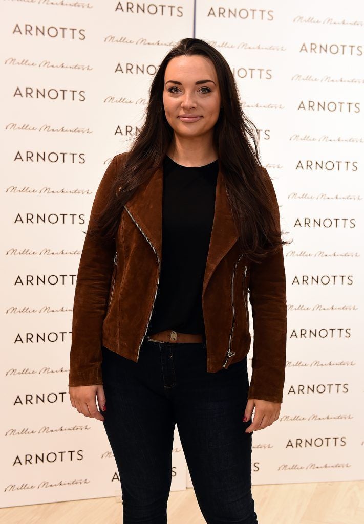 Katelynne Mc Bride pictured as Millie Mackintosh launched her new collection at Arnotts Style Sessions. Photos by Michael Chester