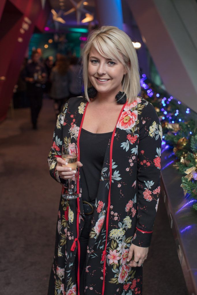 Rebecca Brady pictured on 3rd October 2017 at the exclusive Boots Christmas preview event in the Bord Gais Energy Theatre. Photo: Anthony Woods