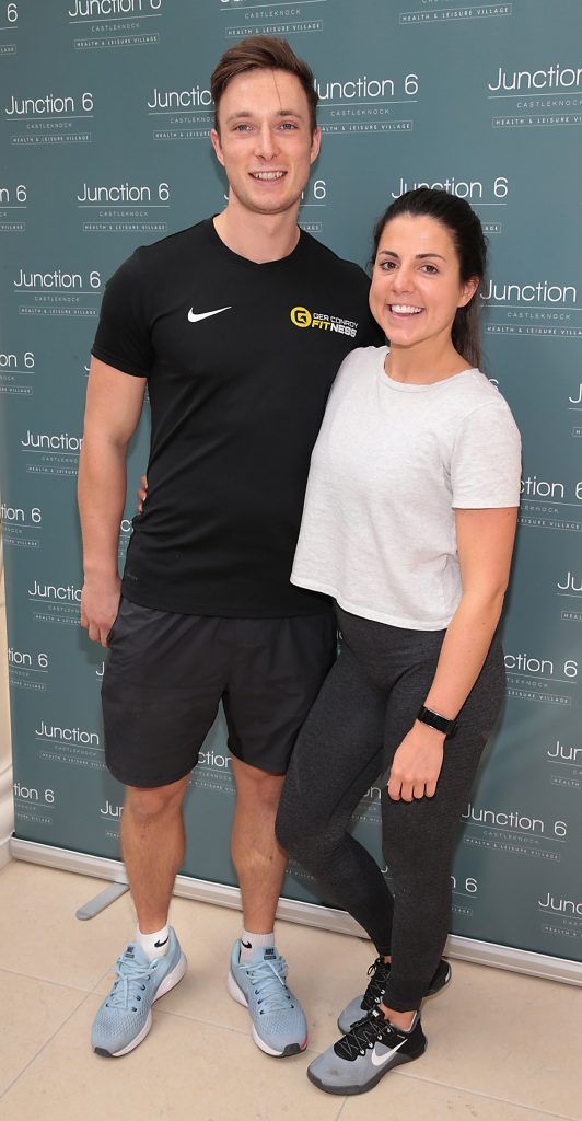 Adam McCarthy and Jennifer Haughton at the opening of Junction 6 Health and Leisure Village in Castleknock, Dublin. Picture: Brian McEvoy