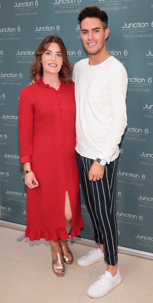 Suzanne Jones and Daragh Kavanagh at the opening of Junction 6 Health and Leisure Village in Castleknock, Dublin. Picture: Brian McEvoy