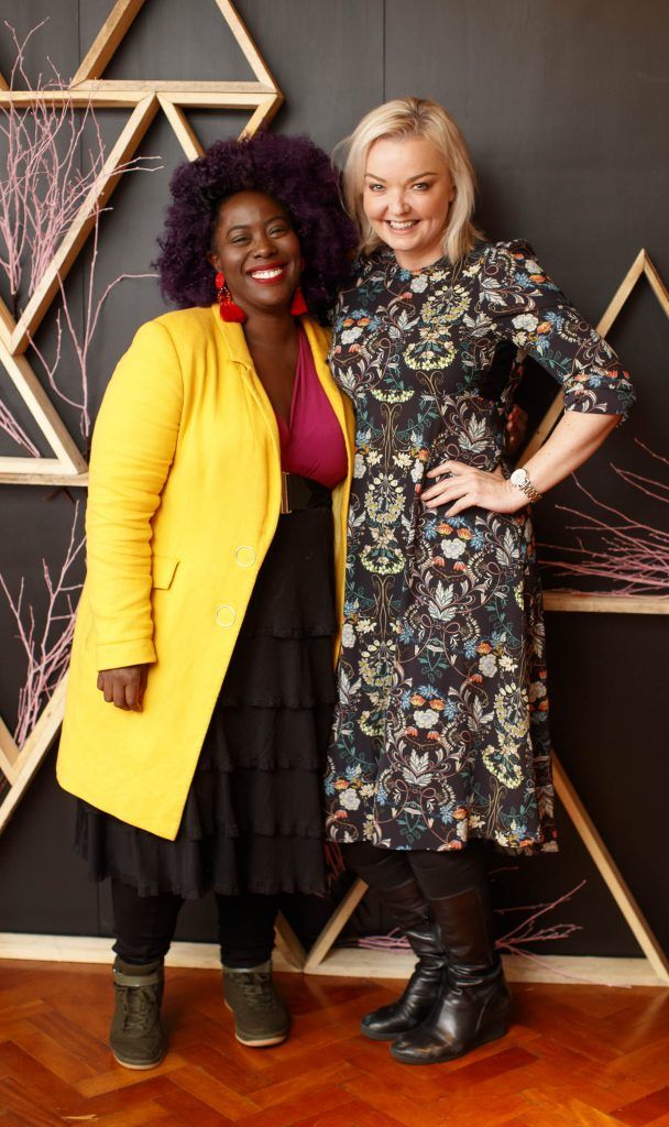 Nadine Reid and Zoe Clarke pictured at the launch of New Romantic, an Irish jewellery brand for women who want to stand out from the crowd. Picture by Andres Poveda