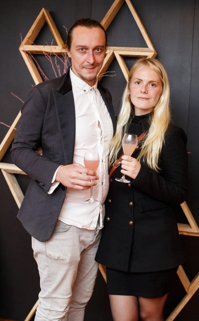 Anthony Ward and Isabella Linuza pictured at the launch of New Romantic, an Irish jewellery brand for women who want to stand out from the crowd. Picture by Andres Poveda