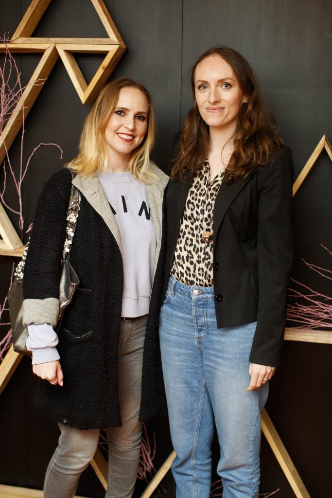 Aideen Finegan and Jenny McGinn pictured at the launch of New Romantic, an Irish jewellery brand for women who want to stand out from the crowd. Picture by Andres Poveda