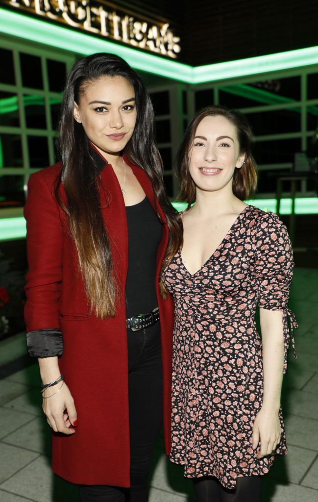 Soraiya Ryan and Brid Mahon t the exclusive opening night of McGettigan's Dublin 9 in the new Bonnington Hotel (5th October 2017), hosted by Dennis McGettigan. Photo: Kieran Harnett