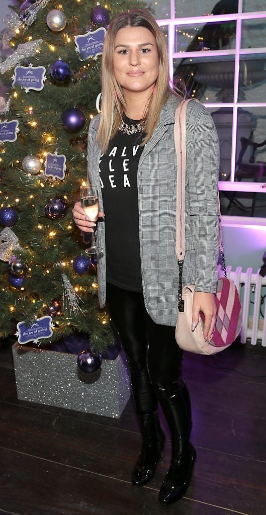 Stephanie Buckley at the Loop at Dublin and Cork Airports Joy of Giving Christmas Preview at Number 4 Parliament Street. Picture: Brian McEvoy