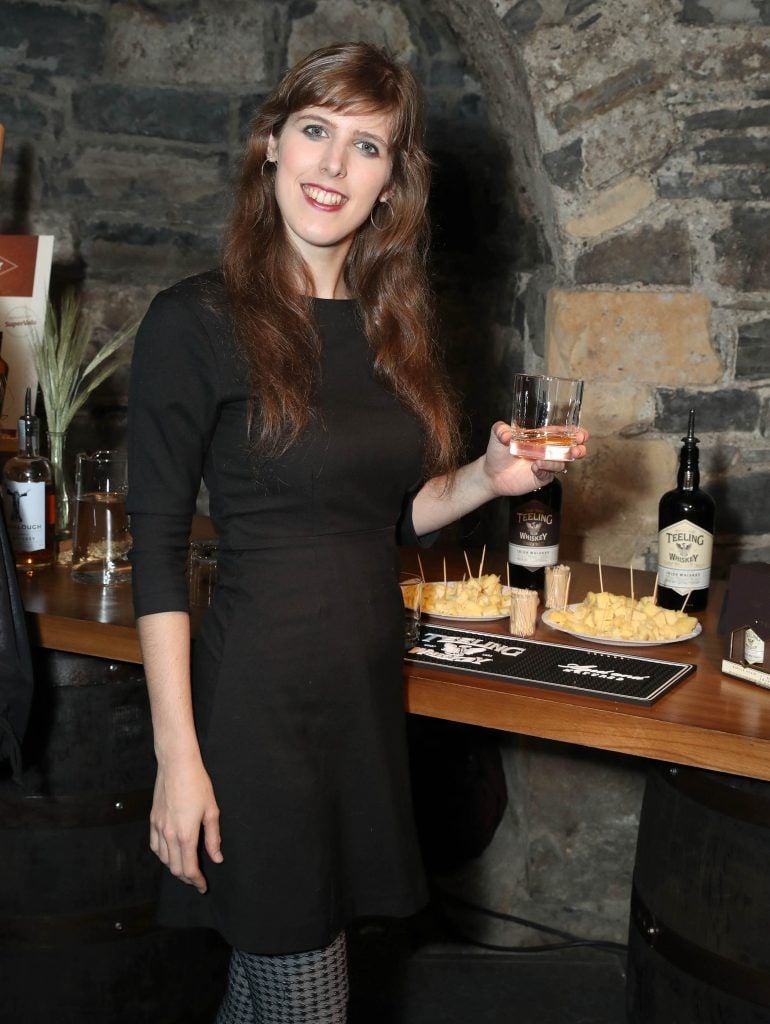 Gaby Guedez pictured at SuperValu's #WhiskeyExclusives event in The Crypt at Christchurch Cathedral on 11th October 2017. Guests got to enjoy a selection of Premium Irish Whiskey. Pic: Marc O'Sullivan