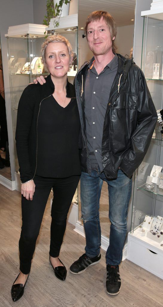 Emer Roberts and Simon Butler pictured at the launch of The Collective Jewellery store at No.24 on Drury Street, Dublin. Picture: Brian McEvoy