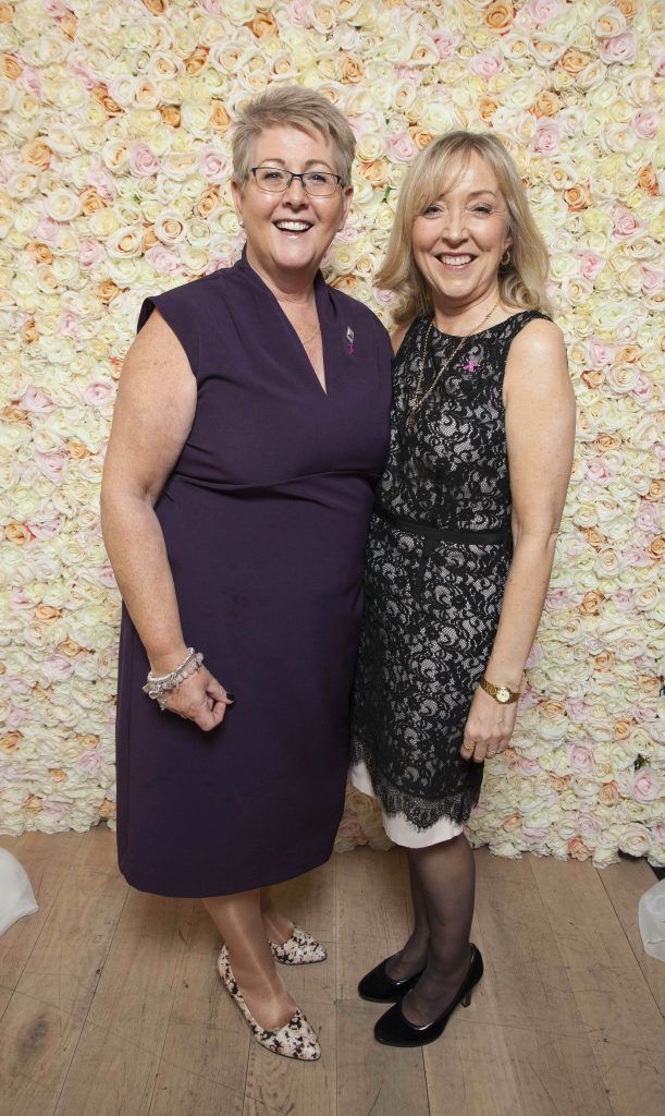 Emily Dunne and Margaret Heffernan at the Look Good Feel Better fundraiser, supported by L'Oreal. Picture: Brian McEvoy Photography