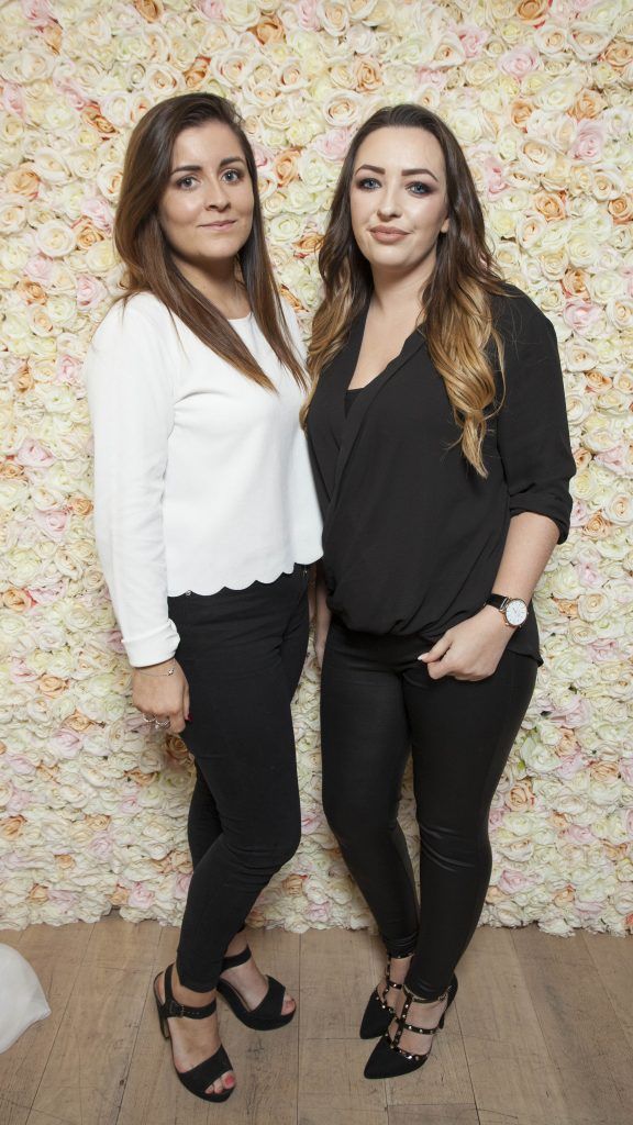 Chrissie Fitzpatrick and Fiona Ferris at the Look Good Feel Better fundraiser, supported by L'Oreal. Picture: Brian McEvoy Photography