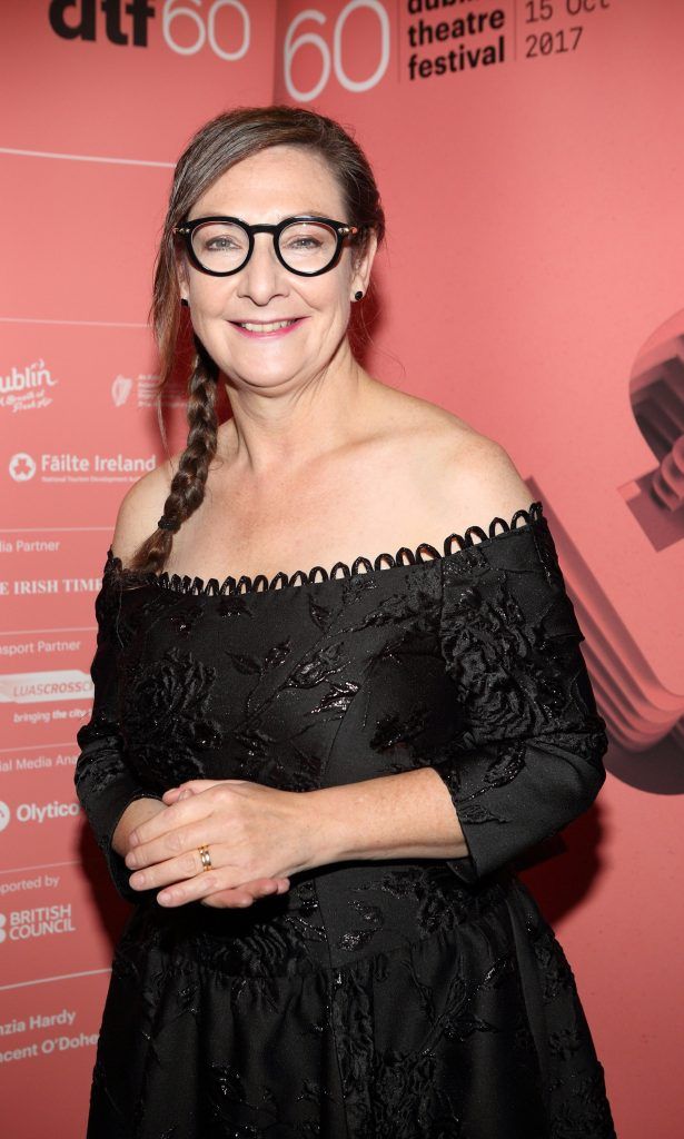 Pauline Mclynn at the Dublin Theatre Festival Gala night at The Westbury Hotel, Dublin. Photo: Brian McEvoy Photography