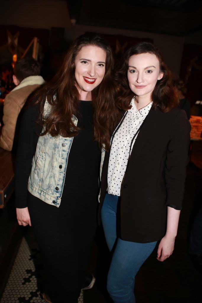 Katie Callahan and Hannah Lemass at the Irish Cocktail Fest at East Side Tavern (14th October 2017). 32 counties took part in this year's Irish Cocktail Fest with over 70 venues showcasing Irish spirits in all their creations.