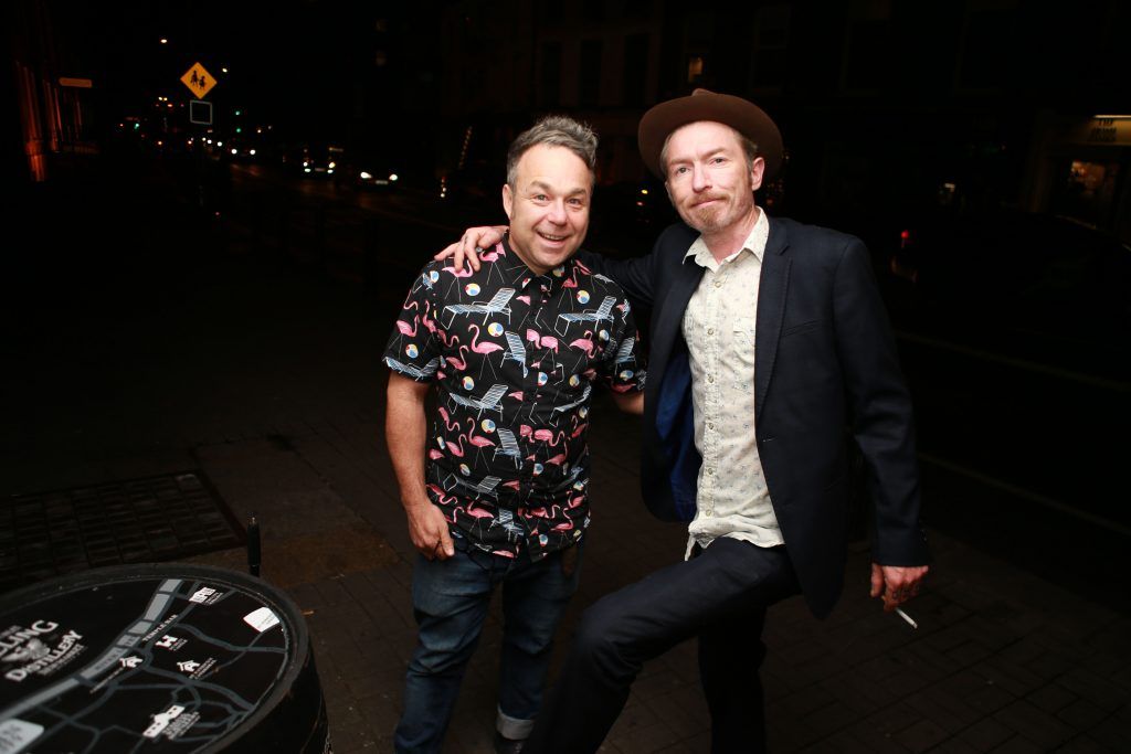 Kieron Campbell Black and Niall Lawlor at the Irish Cocktail Fest at East Side Tavern (14th October 2017). 32 counties took part in this year's Irish Cocktail Fest with over 70 venues showcasing Irish spirits in all their creations.