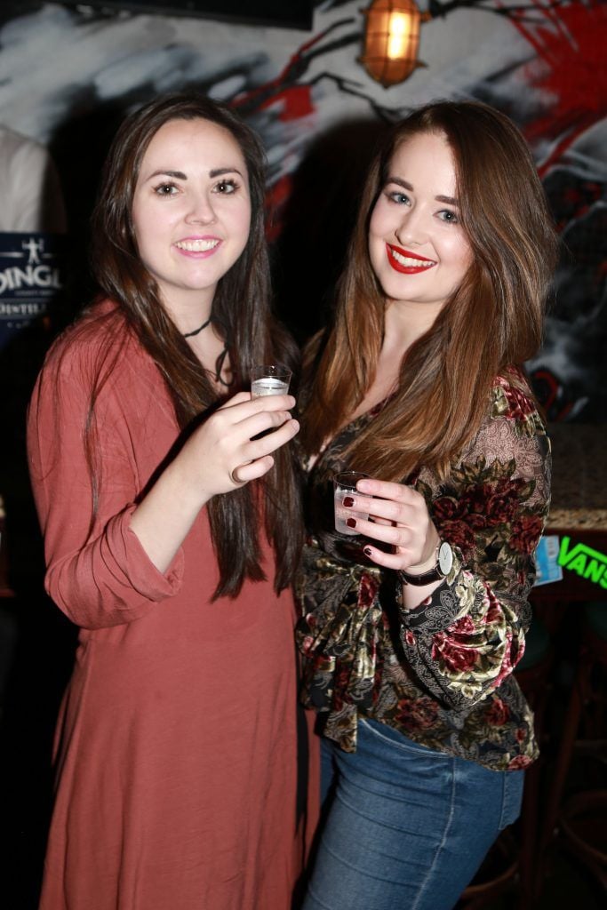 Lynn Tytevite and July Heffernan at the Irish Cocktail Fest at East Side Tavern (14th October 2017). 32 counties took part in this year's Irish Cocktail Fest with over 70 venues showcasing Irish spirits in all their creations.