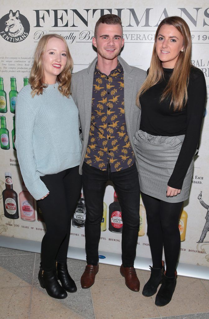 Isobel Black, Lee Allen and Justine Byrne pictured at the Fentimans Botanical Cocktail Experience at Opium Rooms, Dublin. Picture: Brian McEvoy