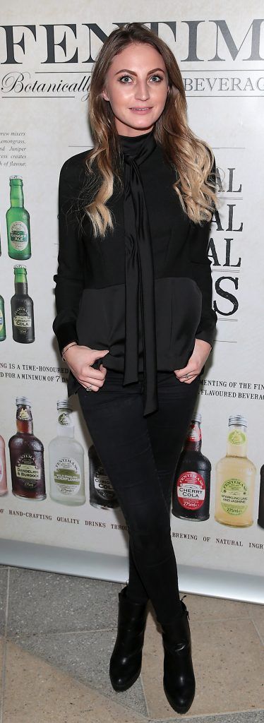 Anna Heffernan pictured at the Fentimans Botanical Cocktail Experience at Opium Rooms, Dublin. Picture: Brian McEvoy