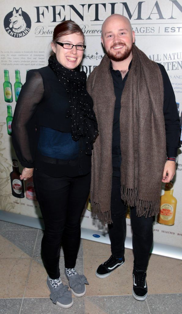 Sophie McDonald and David Cardiff pictured at the Fentimans Botanical Cocktail Experience at Opium Rooms, Dublin. Picture: Brian McEvoy