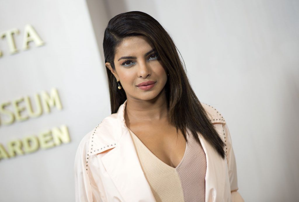 Actress Priyanka Chopra attends the Hammer Museum Gala in the Garden honoring Ava Duvernay and Hilton Als sponsored by Bottega Veneta on October 14, 2017 in Westwood, California. (Photo by VALERIE MACON/AFP/Getty Images)