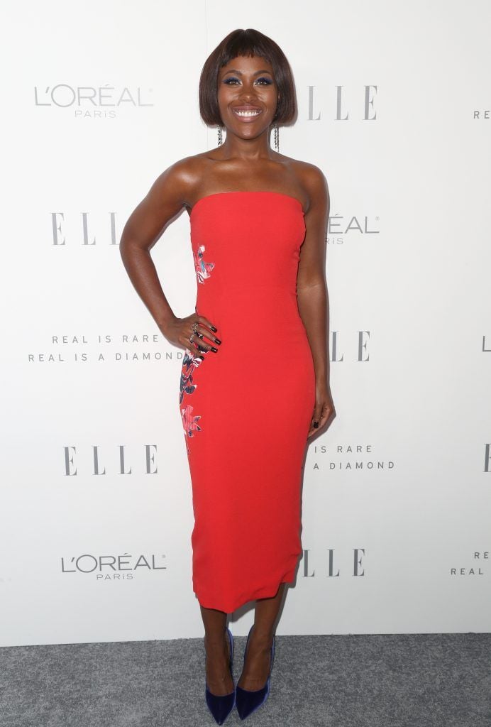 DeWanda Wise attends ELLE's 24th Annual Women in Hollywood Celebration at Four Seasons Hotel Los Angeles at Beverly Hills on October 16, 2017 in Los Angeles, California.  (Photo by Frederick M. Brown/Getty Images)