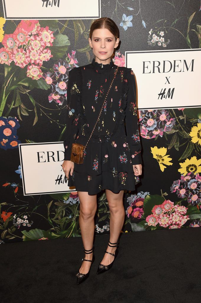 Kate Mara at H&M x ERDEM Runway Show & Party at The Ebell Club of Los Angeles on October 18, 2017 in Los Angeles, California.  (Photo by Kevin Winter/Getty Images)