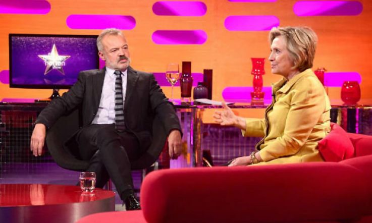 Is tonight's Graham Norton lineup impressive enough to stay in for?