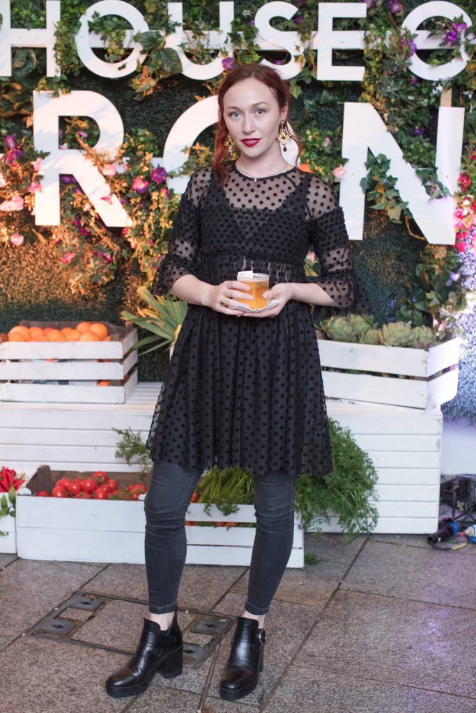 January Russell pictured at The House of Peroni Presents: La Sagra, an Italian food festival at Meeting House Square in Dublin. Photo: Anthony Woods.