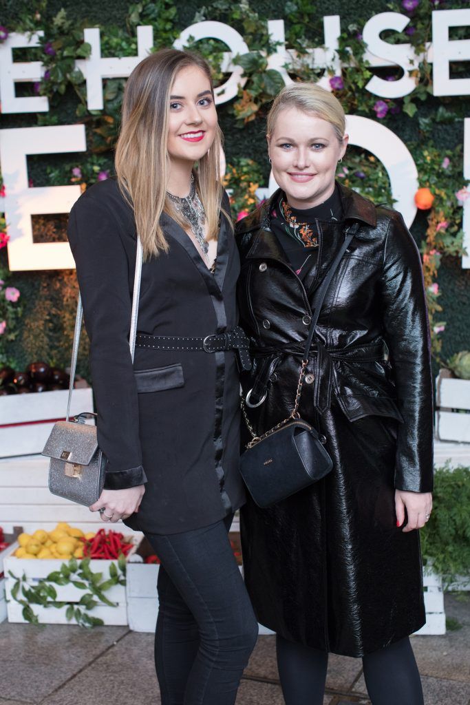 Lorna Weightman  & Olivia Keane pictured at The House of Peroni Presents: La Sagra, an Italian food festival at Meeting House Square in Dublin. Photo: Anthony Woods.