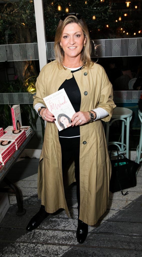 Emma Coppola pictured as Maia Dunphy launches her book, The M Word: A Book For Women Who Happen To Be Parents at House, Leeson St. Photo: Ailbhe O'Donnell