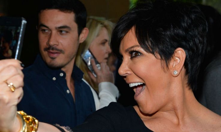 Kris Jenner does a Kim and is now a platinum blonde