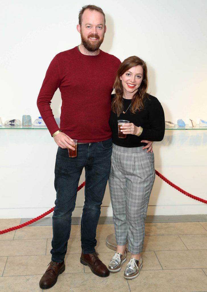 Eoin Cannon and Maree Rigney at the RHA's Hennessy Lost Friday's final installment of 2017 on October 21st. Pic: Marc O'Sullivan