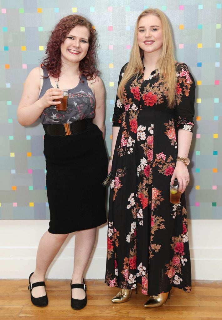 Alison O'Leary Fitzpatrick and Kelly O'Connor at the RHA's Hennessy Lost Friday's final installment of 2017 on October 21st. Pic: Marc O'Sullivan