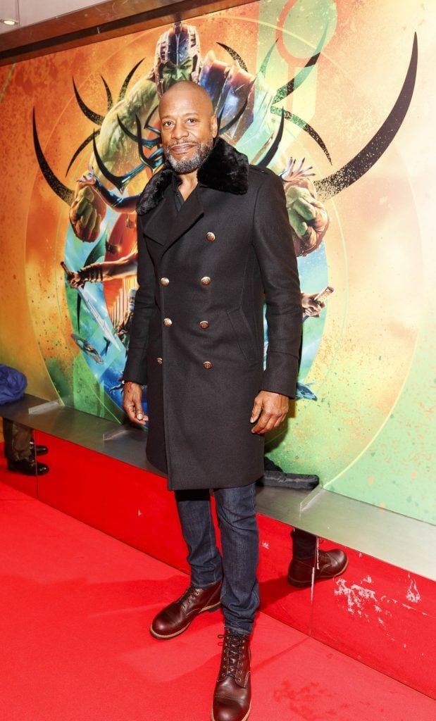 American actor Sherman Augustus pictured at the Irish Premiere of Marvel Studio's Thor: Ragnarok in the Light House Cinema Dublin. Picture: Andres Poveda