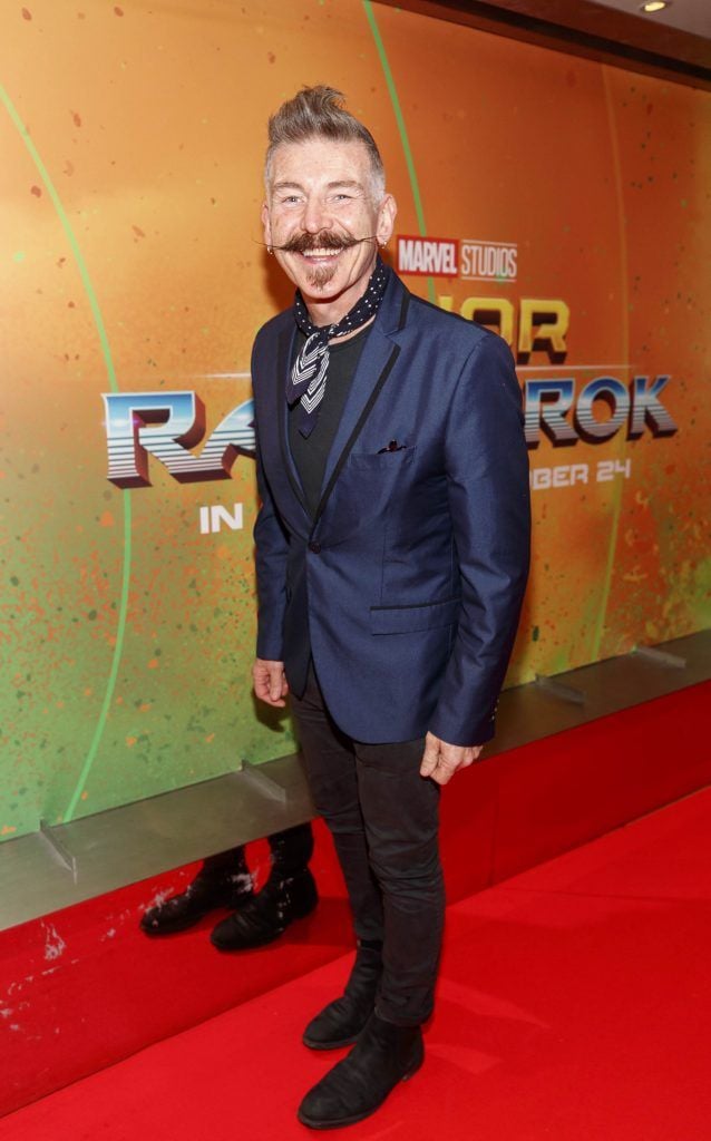 Jerry Fish pictured at the Irish Premiere of Marvel Studio's Thor: Ragnarok in the Light House Cinema Dublin. Picture: Andres Poveda