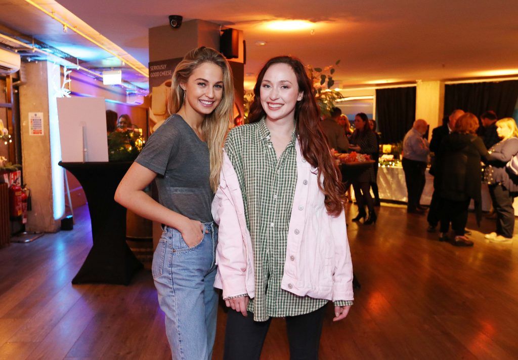 Pictured are Thalia Heffernan and January Winters at Aldi's exquisite Christmas 2017 event, which took place in Medley. Photograph: Sasko Lazarov / Photocall Ireland